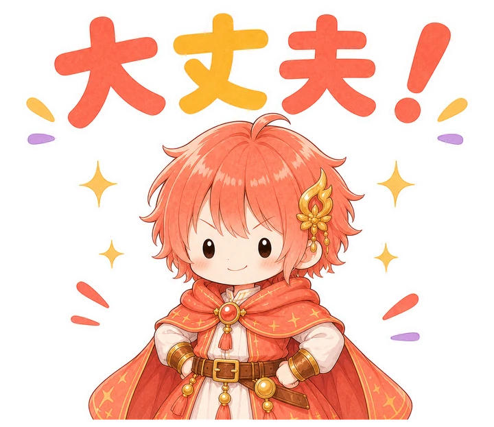 アリエスの大丈夫！スタンプ