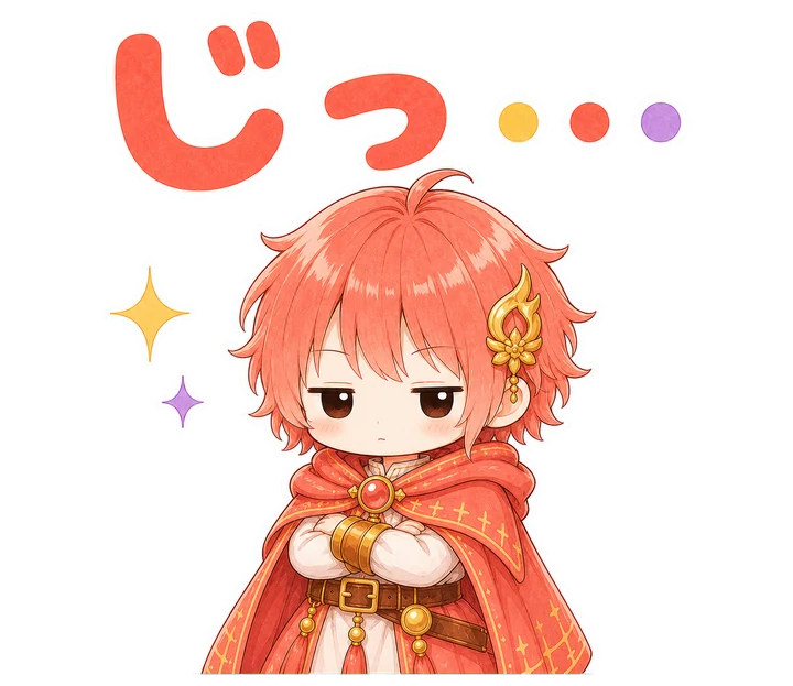 アリエスのじっ…スタンプ